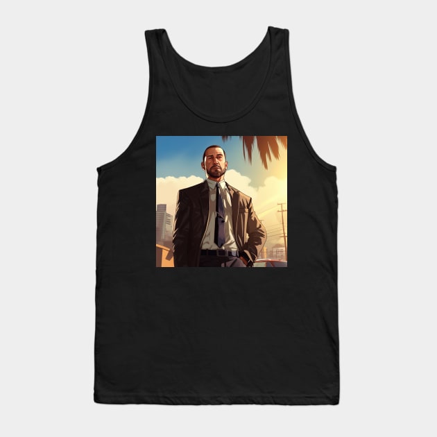 Benjamin Harrison Tank Top by ComicsFactory